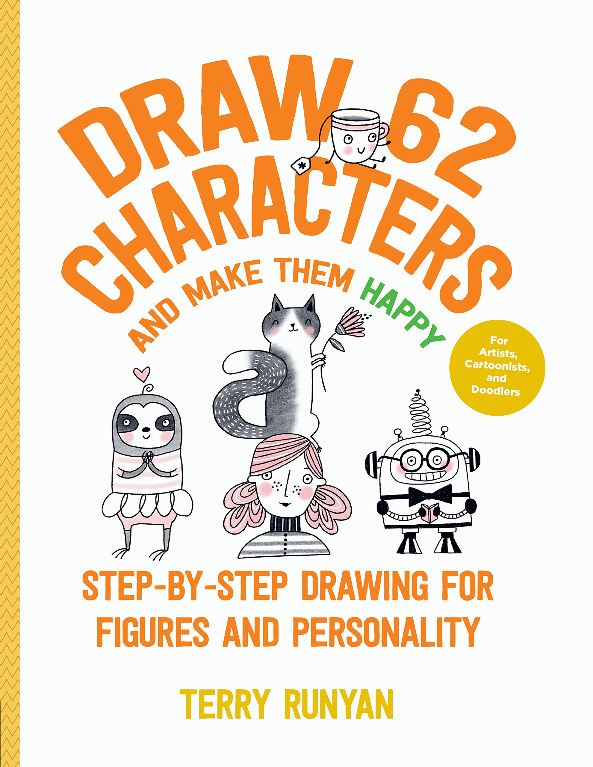 Draw 62 Characters And Make Them Happy