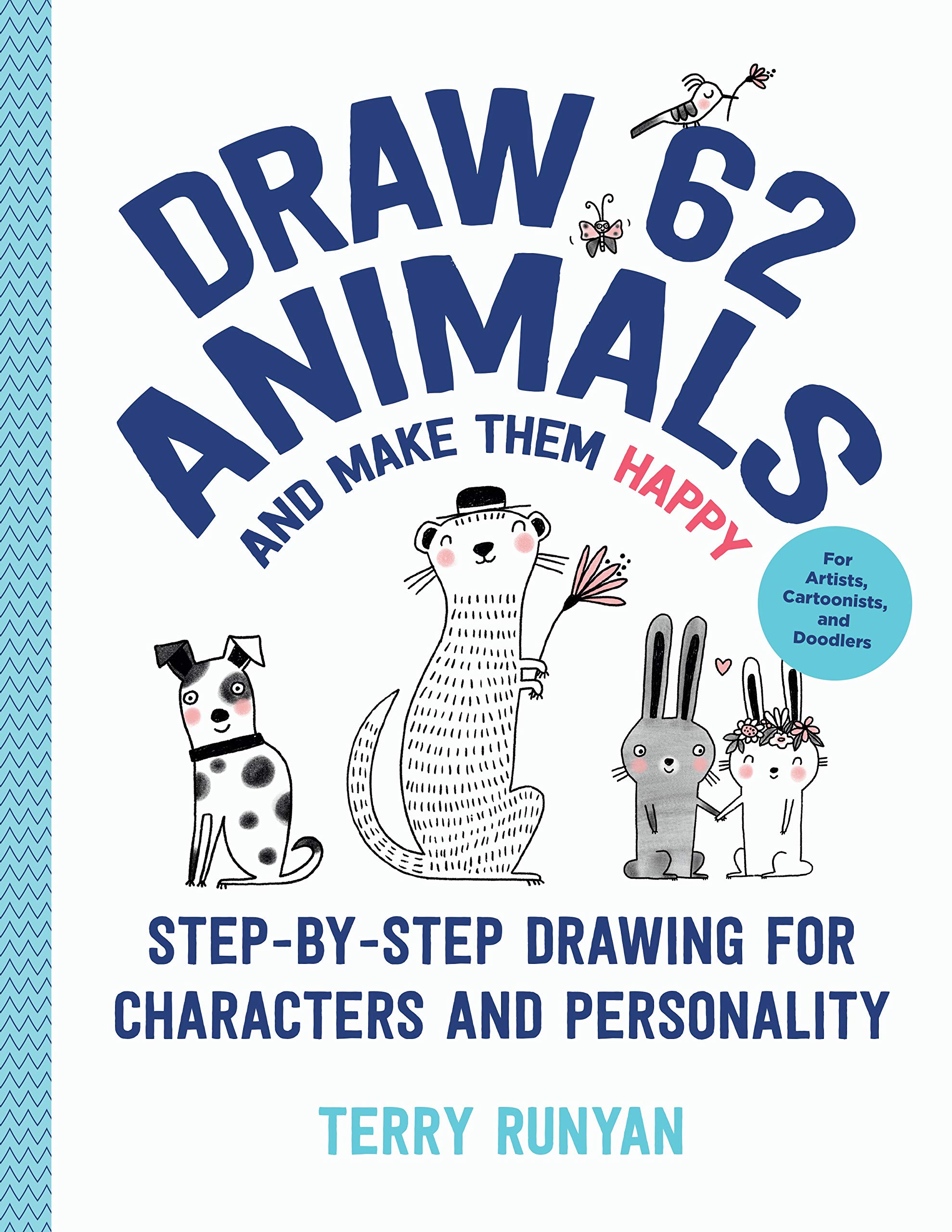 Complete tutorial: draw 62 animals and make them cute With easy-to-follow steps