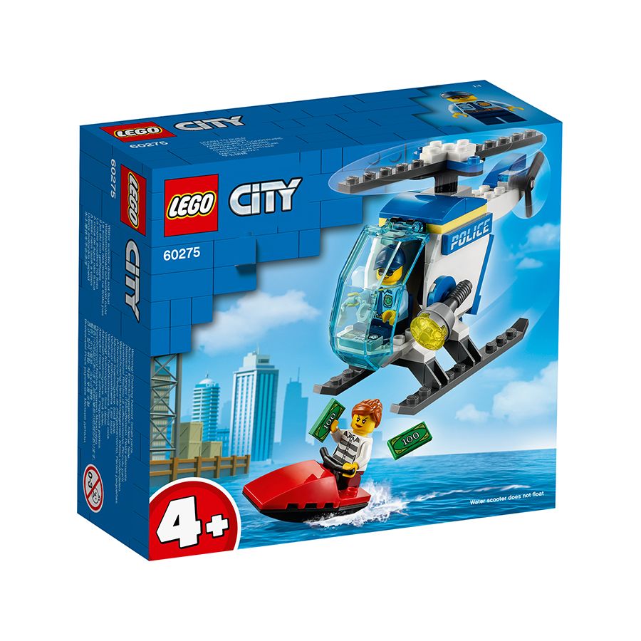 Lego City Trực Thăng Truy Bắt Trên Biển 60275