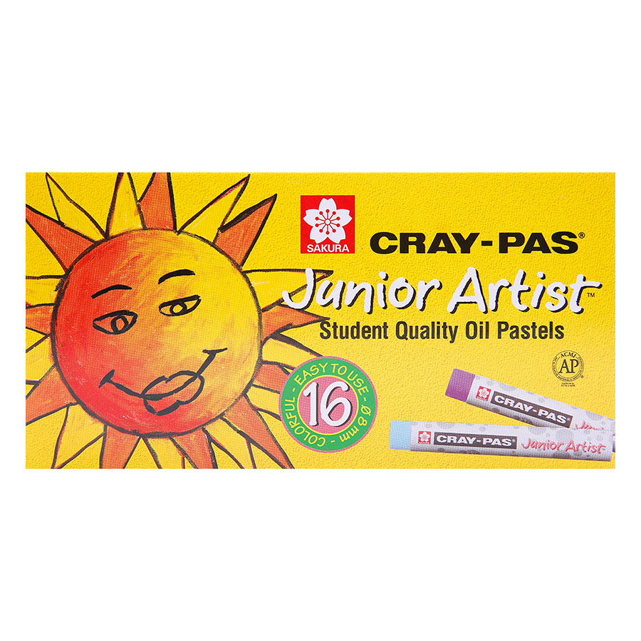 Sáp Dầu Sakura XEP16A Cray-Pas Junior Artist, 16 Màu/ Hộp