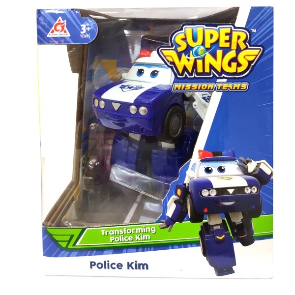 Con robot biến hình cỡ lớn kim cảnh sát sẽ là chiếc robot đồ chơi tuyệt vời cho các bé yêu thích công việc bảo vệ an ninh và trật tự của đồng đội của mình. Với khả năng biến hình thú vị, con robot này sẽ khiến bé phấn khích và vui vẻ.