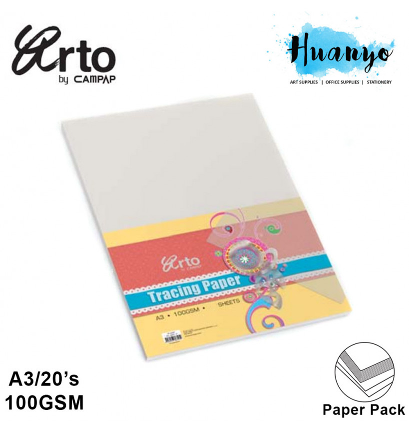 Giấy Can 20 Tờ Khổ A3, CR36371