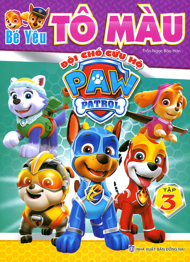 Bé Yêu Tô Màu Đội Chó Cứu Hộ Paw Patrol - Tập 3