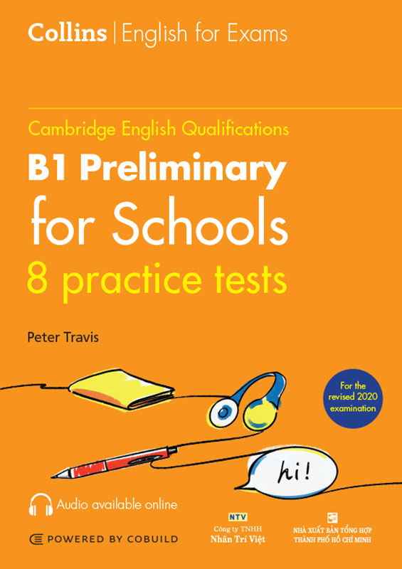 Collins Cambridge English Qualifications B1 Preliminary For Schools: 8 ...