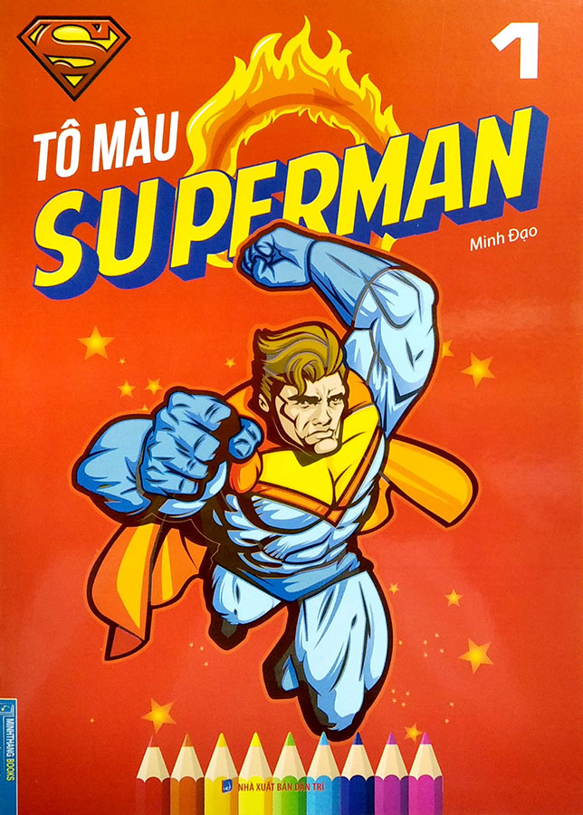 Tô Màu Siêu Nhân Superman - Quyển 3 | nhanvan.vn – Siêu Thị Sách & Tiện Ích  Nhân Văn