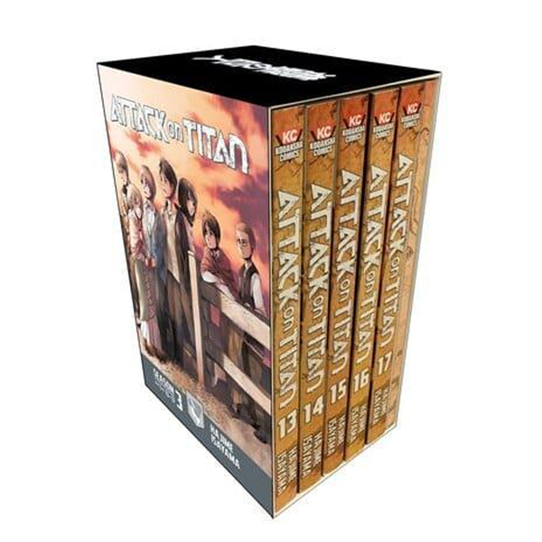 Attack on Titan Season 3 Part 1 Manga Box Set (Attack on Titan Manga Box Sets)