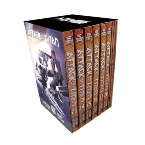 Attack on Titan The Final Season Part 1 Manga Box Set (Attack on Titan Manga Box Sets)