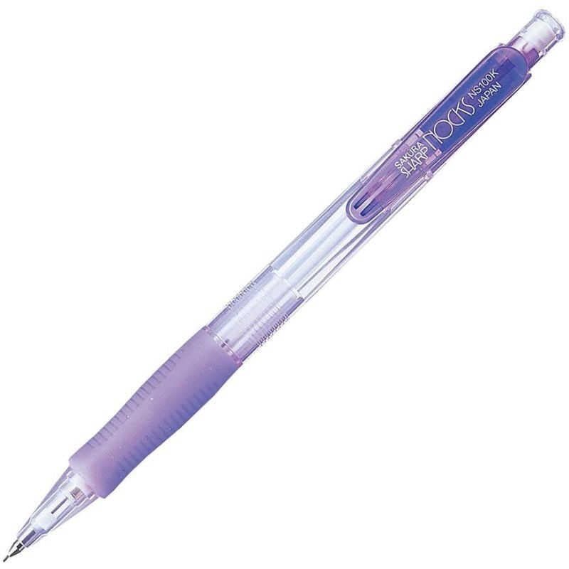Bút Chì Bấm Sakura Nocks 0.5mm 100K Màu Tím