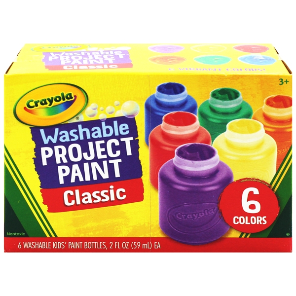 Crayola 530555 Washable Watercolor Paint 16 Assorted Colors