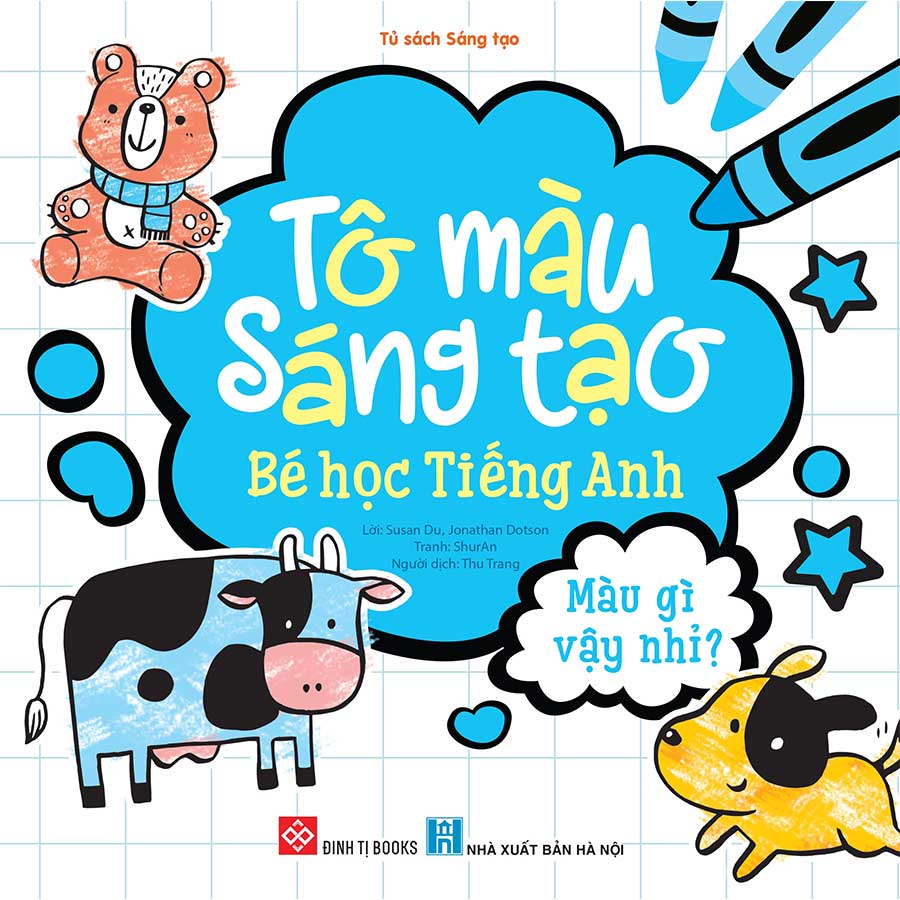 Tô Màu Sáng Tạo - Bé Học Tiếng Anh - Màu Gì Vậy Nhỉ?