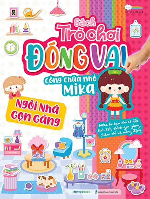 Sách Trò Chơi Đóng Vai Công Chúa Nhỏ Mika - Ngôi Nhà Gọn Gàng