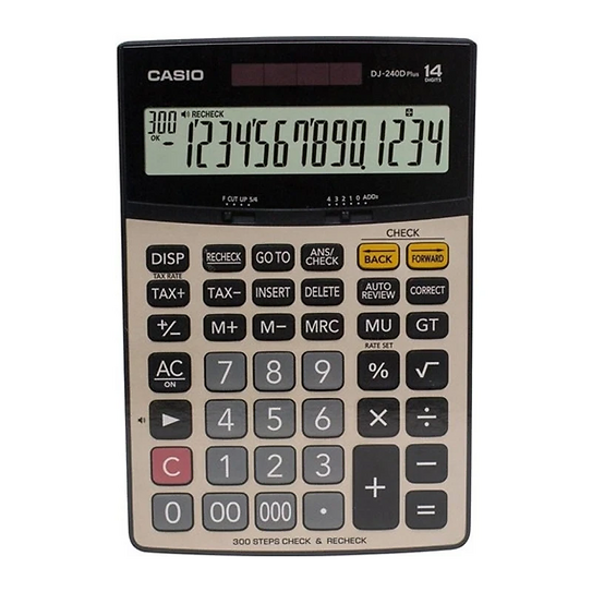 Máy Tính Casio DJ240D Plus