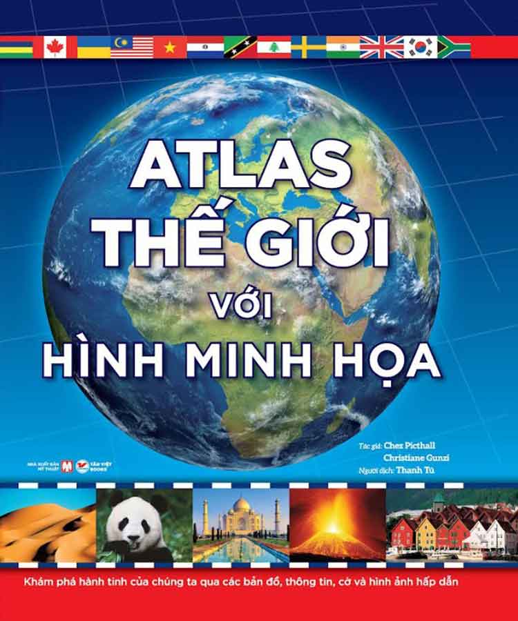 Atlas Thế Giới Với Hình Minh Họa