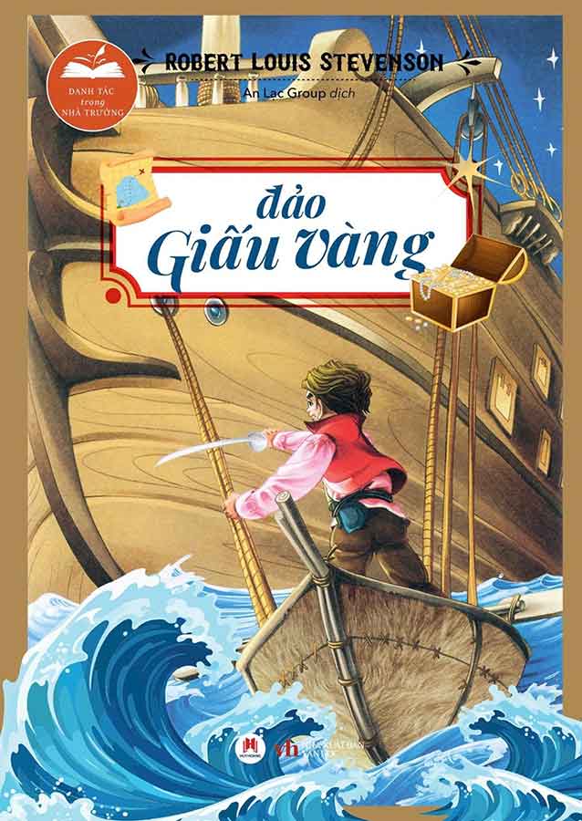 Danh Tác Trong Nhà Trường - Đảo Giấu Vàng