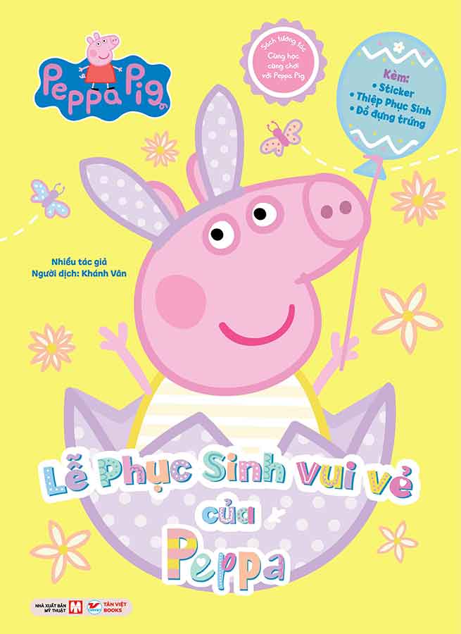 Sách Tương Tác - Cùng Học Cùng Chơi Với Peppa Pig - Lễ Phục Sinh Vui Vẻ Của Peppa