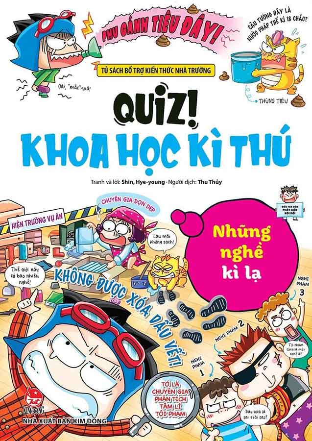 Quiz! Khoa Học Kì Thú - Những Nghề Kì Lạ