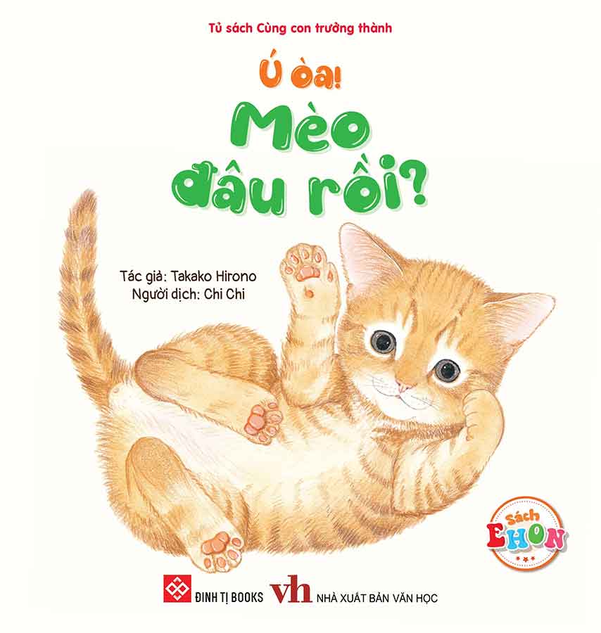 Sách Ehon - Ú Òa! Mèo Đâu Rồi?