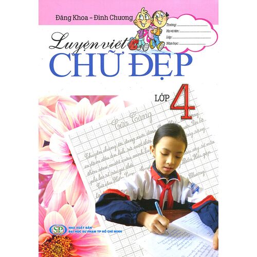 Sách Tiếng Việt :: Theo Thể Loại :: Thiếu Nhi :: Tô Màu/Luyện Chữ/Cắt Dán  :: Luyện Viết Chữ Đẹp Lớp 4