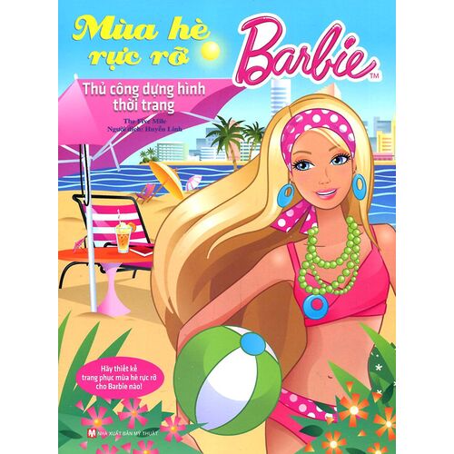 Decal Dán Móng Tay 3D Nail Sticker Hoạ Tiết Hoạt Hình Búp Bê Barbie EB106   Miếng dán trang trí móng  TheFaceHoliccom