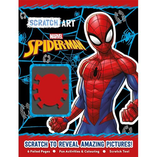 Marvel Spider-Man: Scratch Art